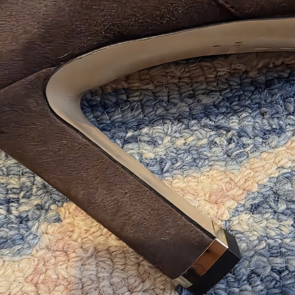 Kate Spade Aldaz Gold Bow Boot, Brown Suede - Picture 12 of 15